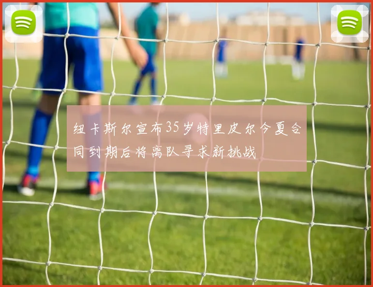 纽卡斯尔宣布35岁特里皮尔今夏合同到期后将离队寻求新挑战